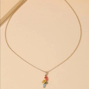 3/$30 💛 Happy Necklace